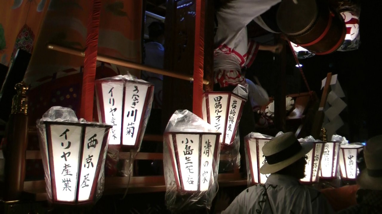 巡行叩合い　関東一の祇園　熊谷うちわ祭2016　２日目　0251