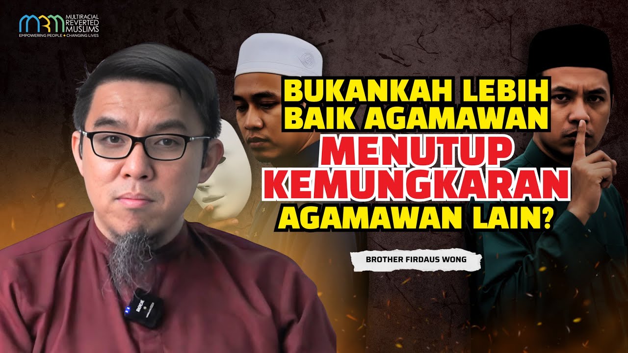 Bukankah Lebih Baik Agamawan Menutup Kemungkaran Agamawan Lain?