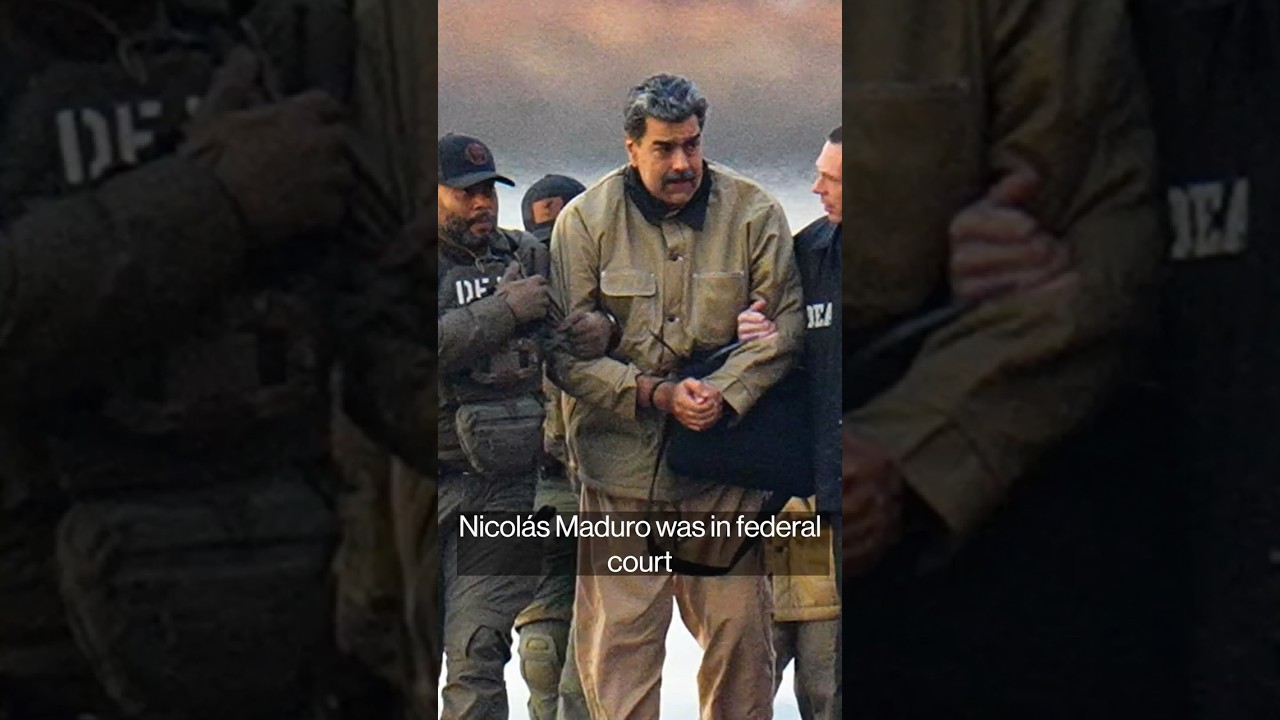 Maduro Declares &lsquo;I Am Innocent&rsquo; in First US Court Appearance