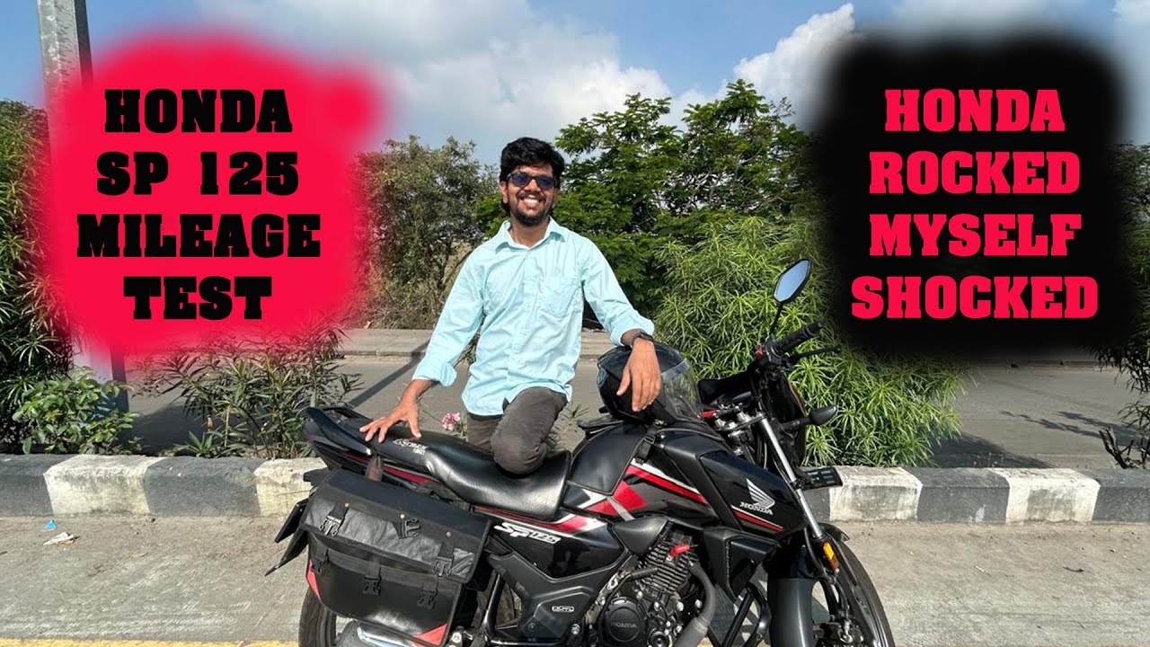 Honda SP125 mileage Test |Tamil|