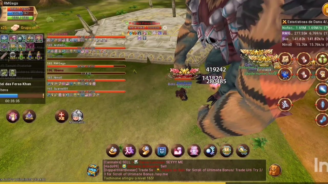 FLYFF UNIVERSE -  WILD RM TANK  l MOBILE GAMEPLAY