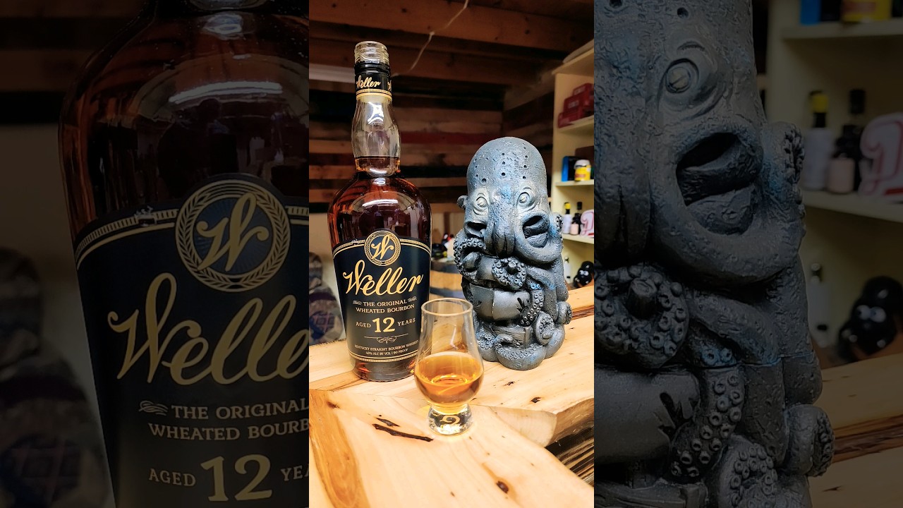 My first crack of  Weller 12 wheated Bourbon