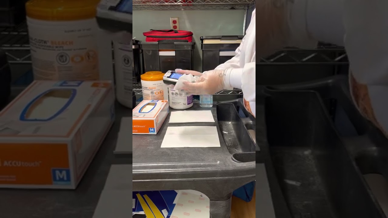 Nova Stat Glucometer Cleaning Procedure