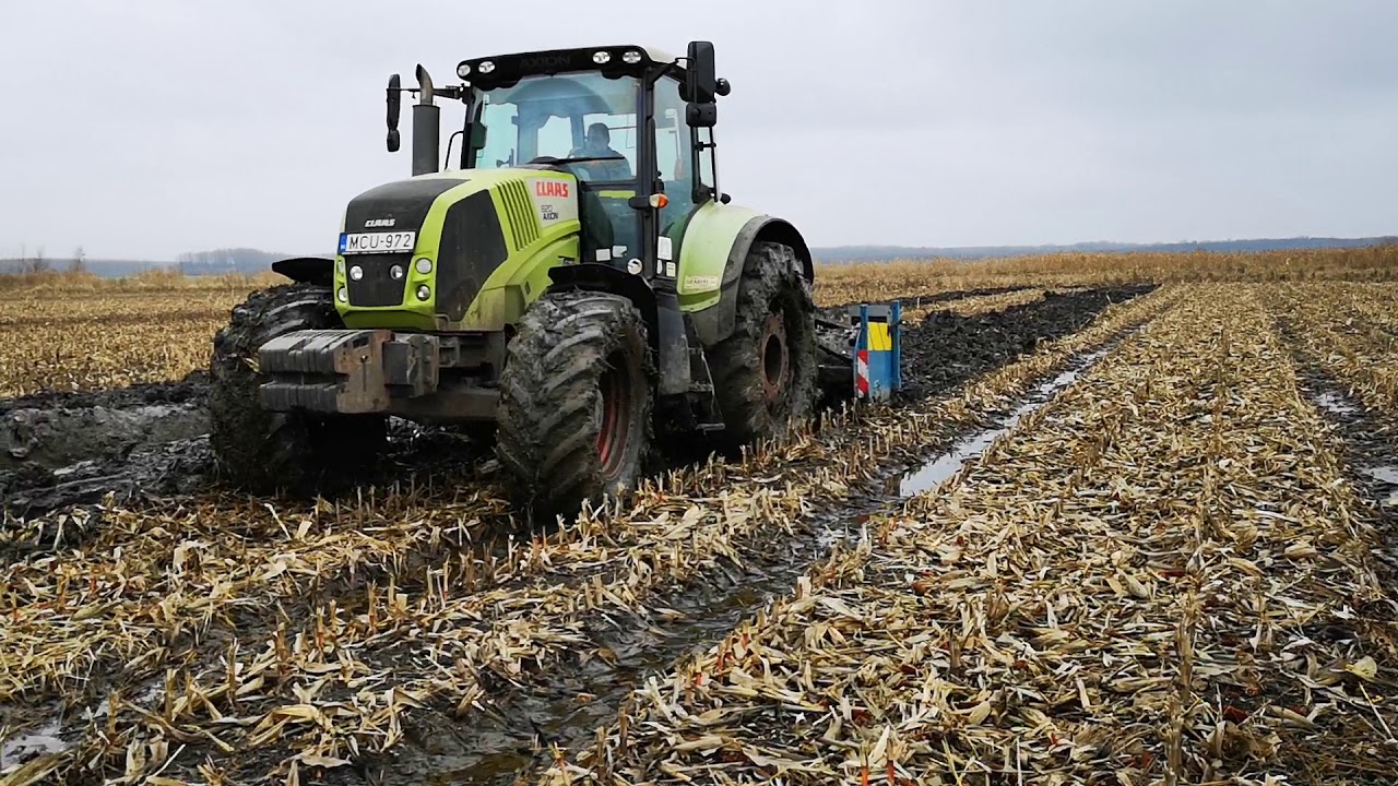 Imants 46VX300 ásógép vizes agyagtalajon Prügy határában