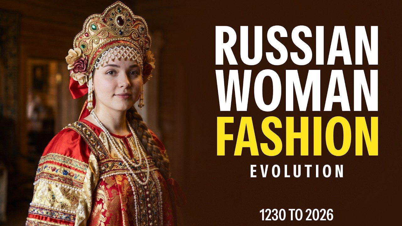 Russian Woman Fashion Evolution (1230–2026)