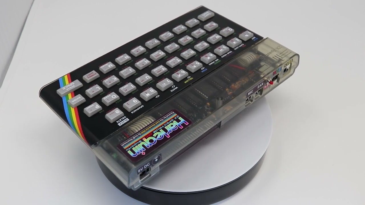 ZX Spectrum Harlequin 48k -Superfo Computer, built from scratch