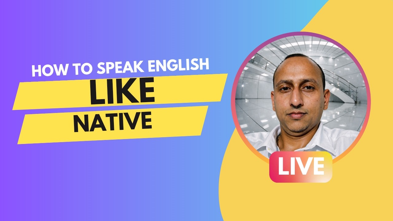 How to speak english Confidently and Fluently like Native! #english