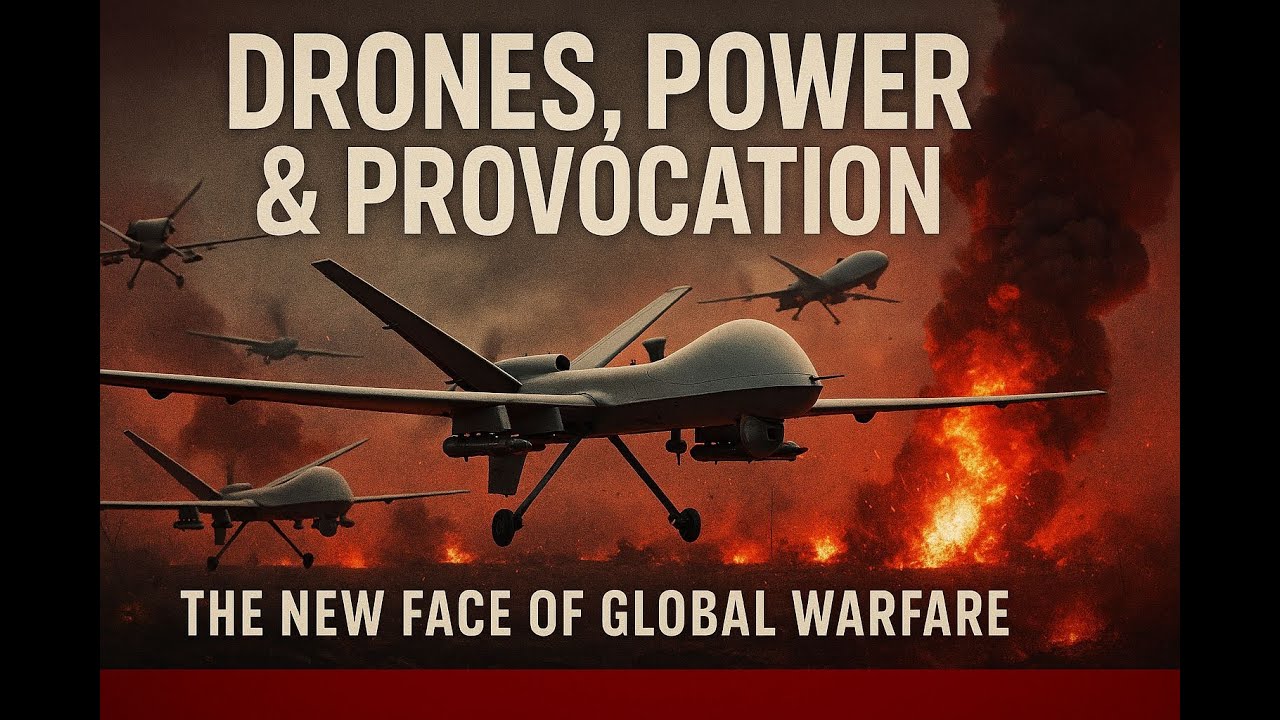 Drones, Power & Provocation: The New Face of Global Warfare