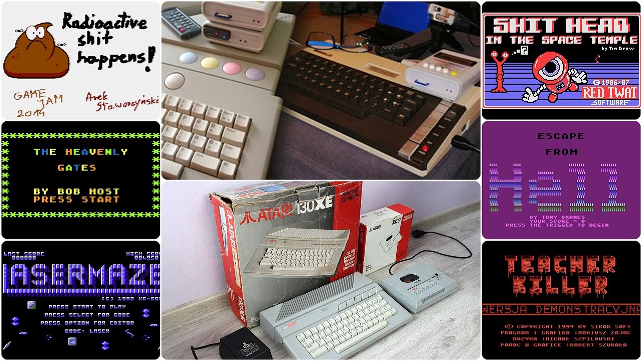 Borsuk Retro Gry TV: ATARI XL/XE - ZABAWA HIT czy KIT? - Gramy w nieznane gry z fajnymi tytułami!