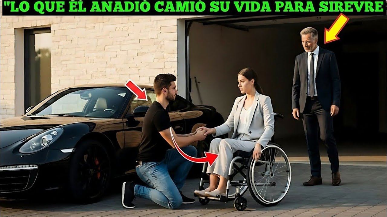 Un Mecánico Reparó Su Silla de Ruedas… Pero Lo Que Agregó La Hizo Llorar Desconsoladamente 😭