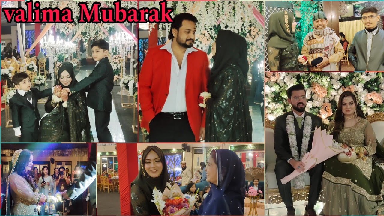 My sister in-law valima ceremony/Reception,, Ambernaaz ko valima buht buht Mubarak hooo