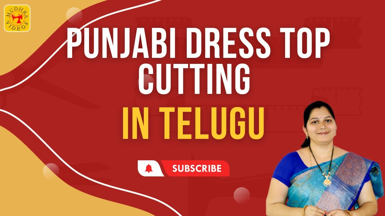 Punjabi Dress Top Cutting in Telugu