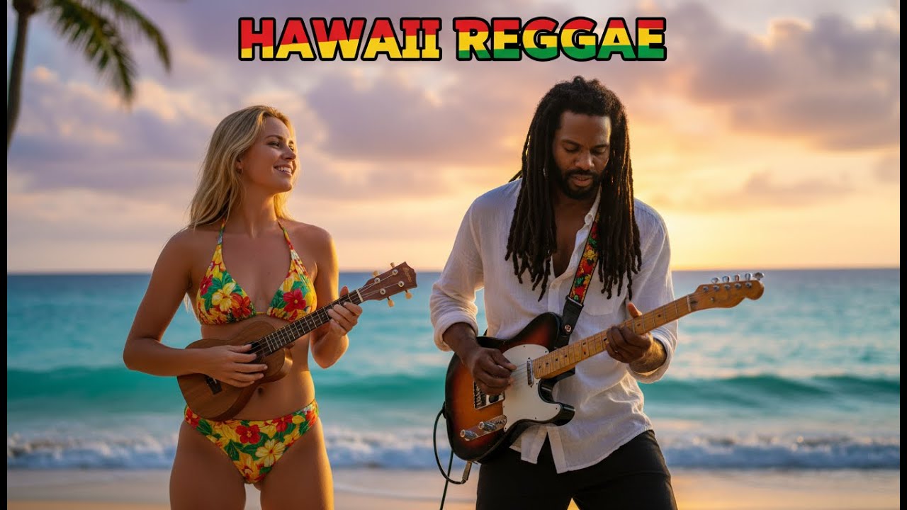 Island Reggae Relaxed Flow 🌴 Peaceful Music