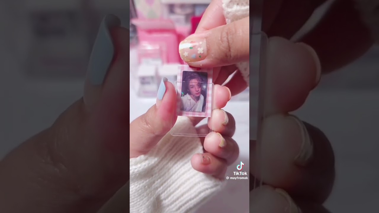 Mini packing photo card | part 2 ok? #Minipacking#photocard#mini#part2#fypシ#short