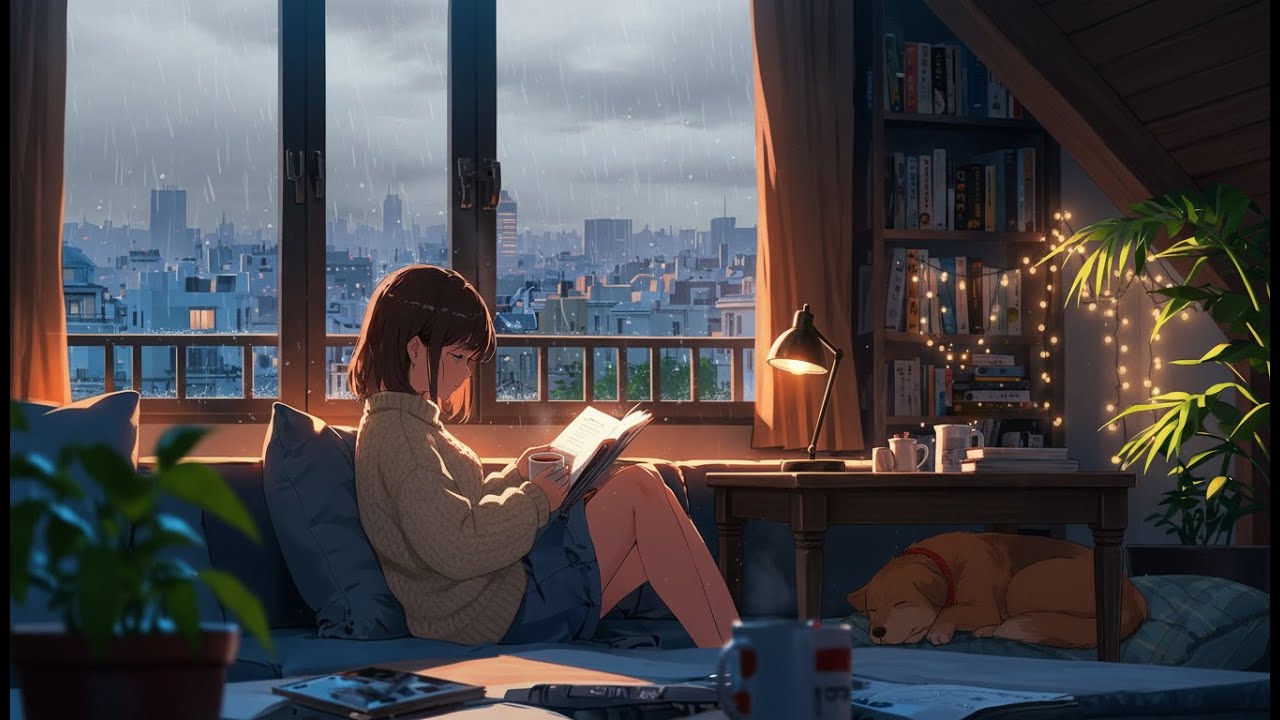Warm Hoodie Study – Cozy Lofi