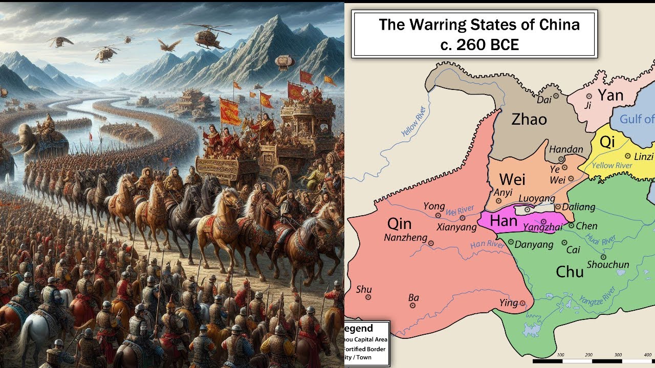 La guerra m&aacute;s larga en China: el per&iacute;odo de los Estados Combatientes