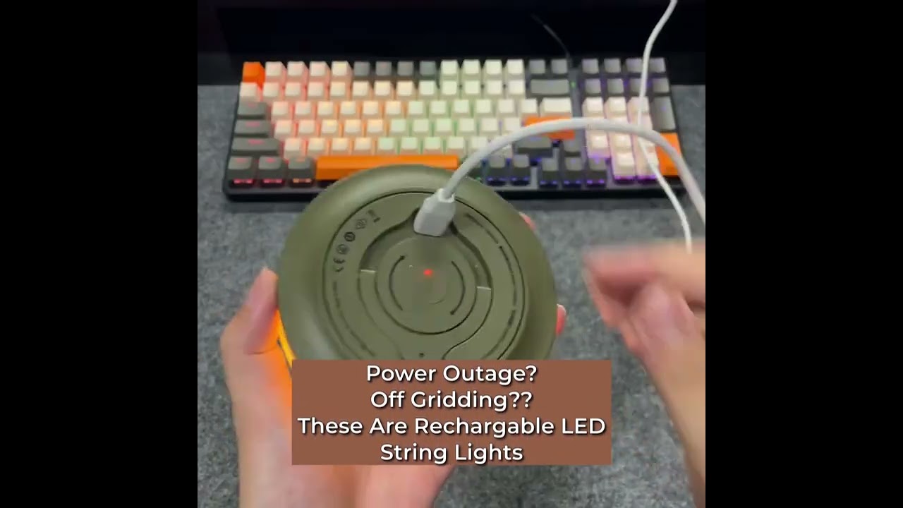 Off Gridding - Camping String Lights