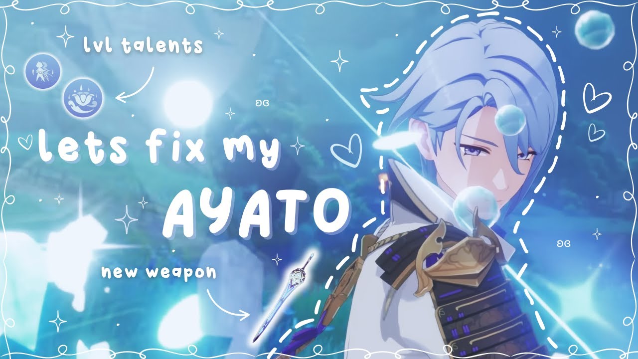 Давайте починим мой аято! (+ закадровый голос) ‧₊˚ ⛲️ ‧₊ | уютный геймплей Genshin
