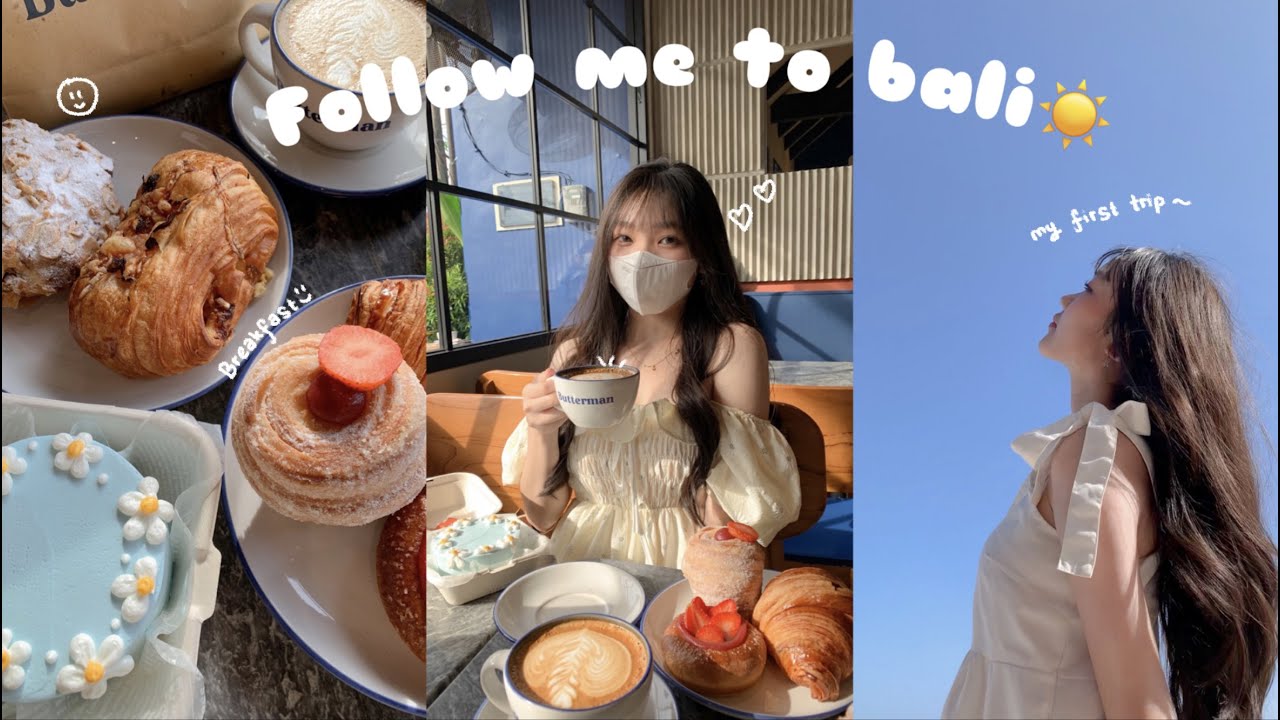Bali vlog☀️ | my first trip to bali🌴, explore places, bali's cafe🥥,sunsets, LOTS of food |indo🇮🇩