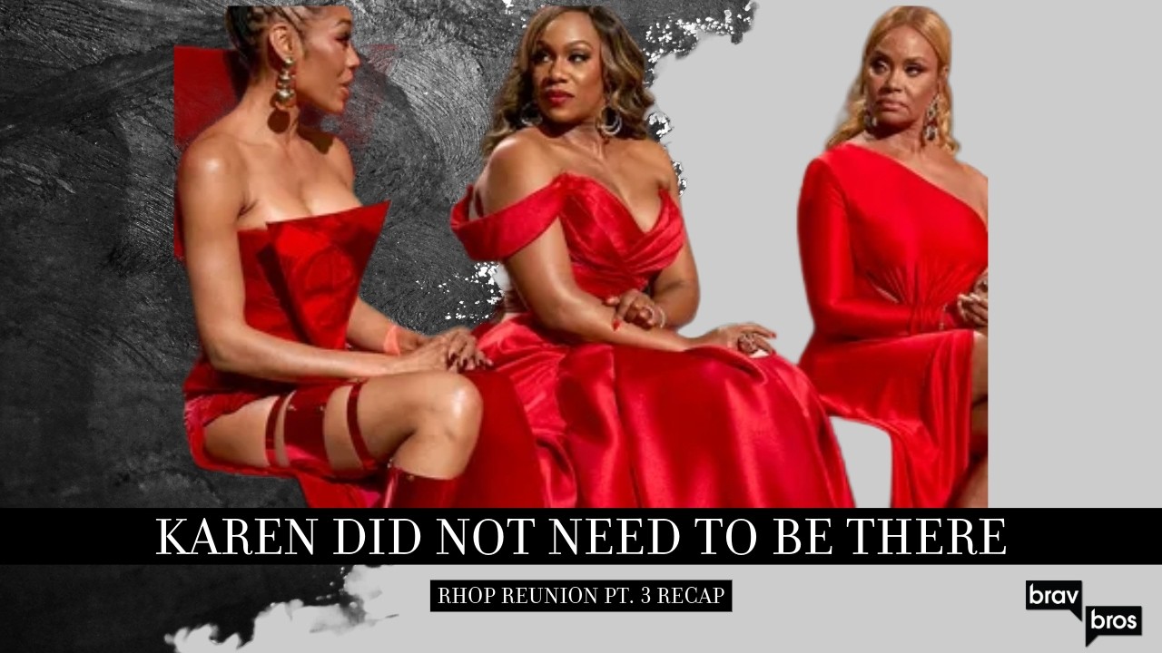 Karen Did Not Need To Be There (RHOP Reunion pt. 3 Full Recap)