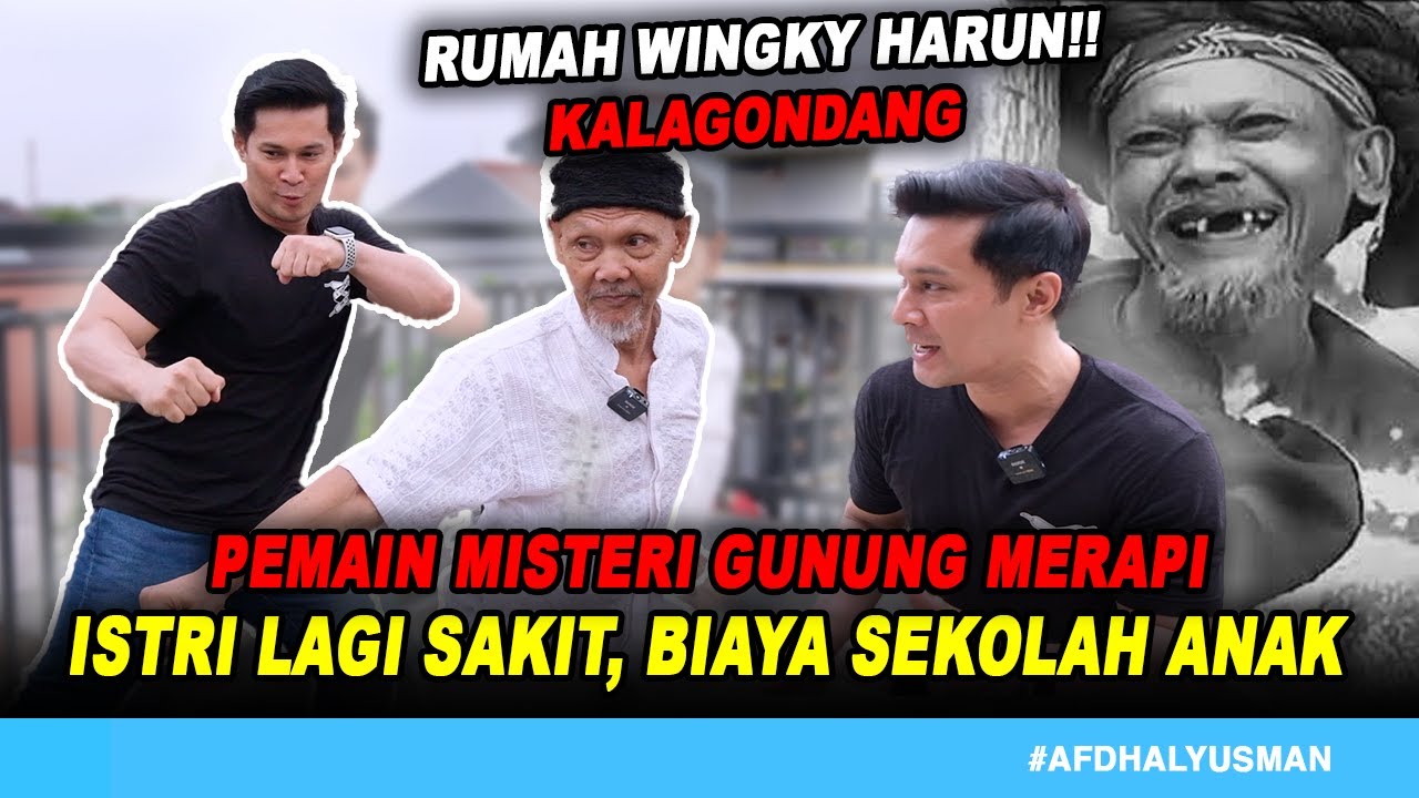 DIBALIK TOKOH KALAGONDANG MISTERI GUNUNG MERAPI, WINGKY HARUN,AFDHAL YUSMAN