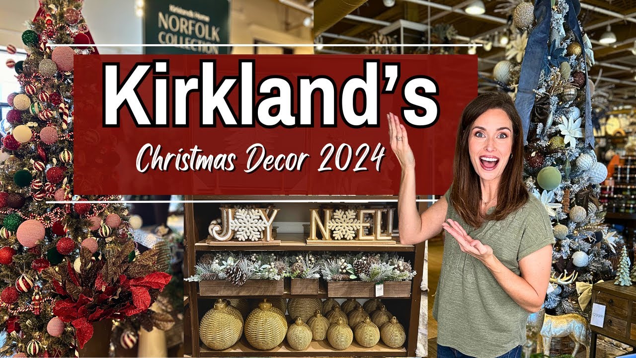 Kirkland's NEW Christmas Decor 2024 | Shop with Me + Holiday Decor Ideas