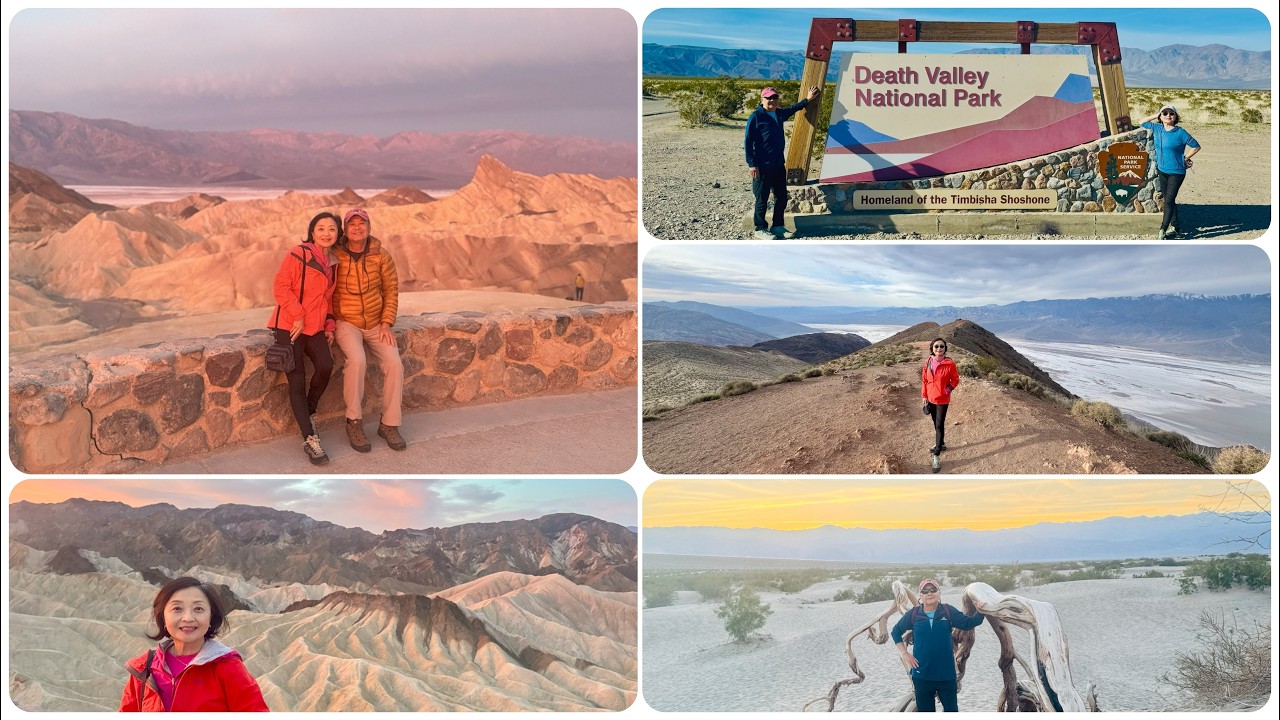 Sunrise and Sunset, Death Valley National Park