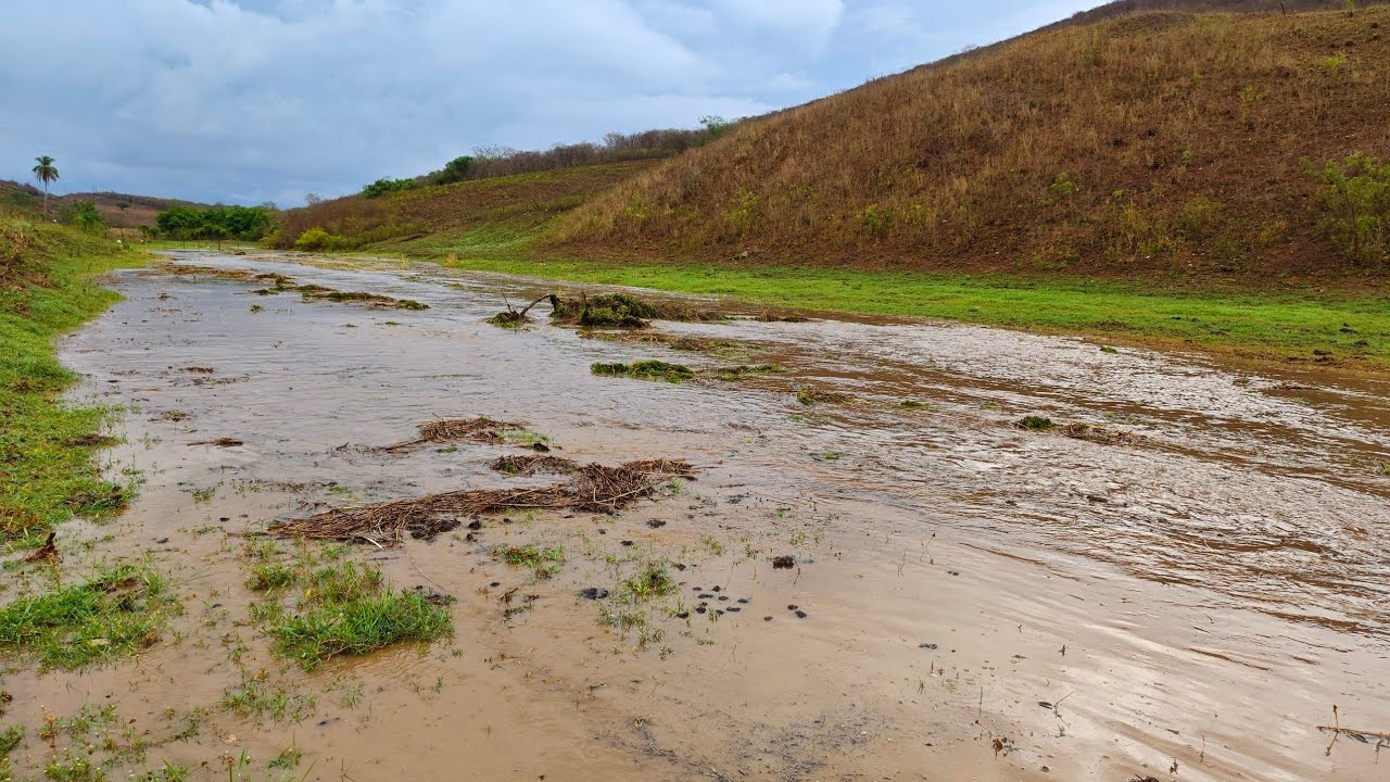 Grande Cheia no Rio Caçatuba, Água doce de Cima, Cumaru Pernambuco 13 de fevereiro de 2026