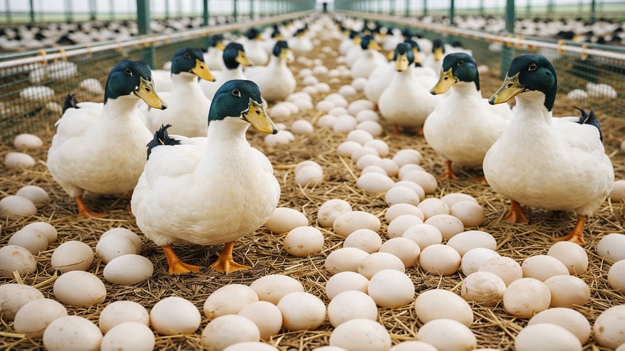 Cría de patos ponedores: cómo una pata produce hasta 250 huevos al año