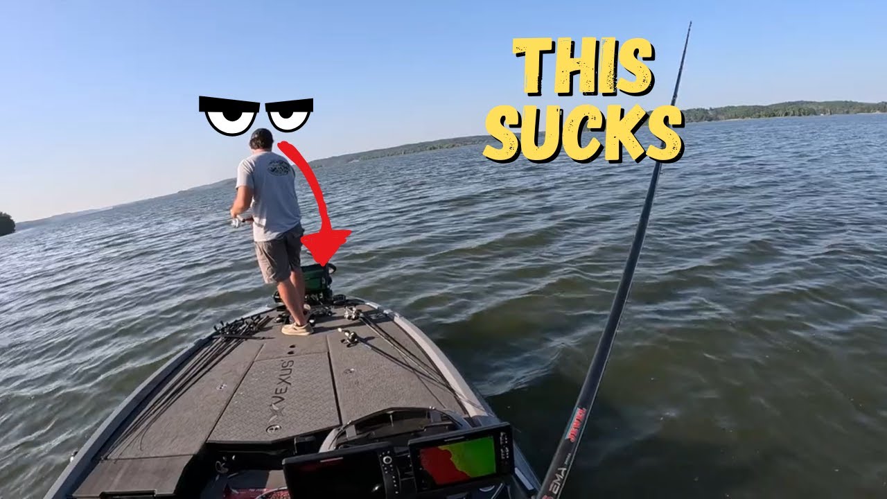 How To Catch Bass Behind A LiveScoper (Bass Tournament Co Angler)