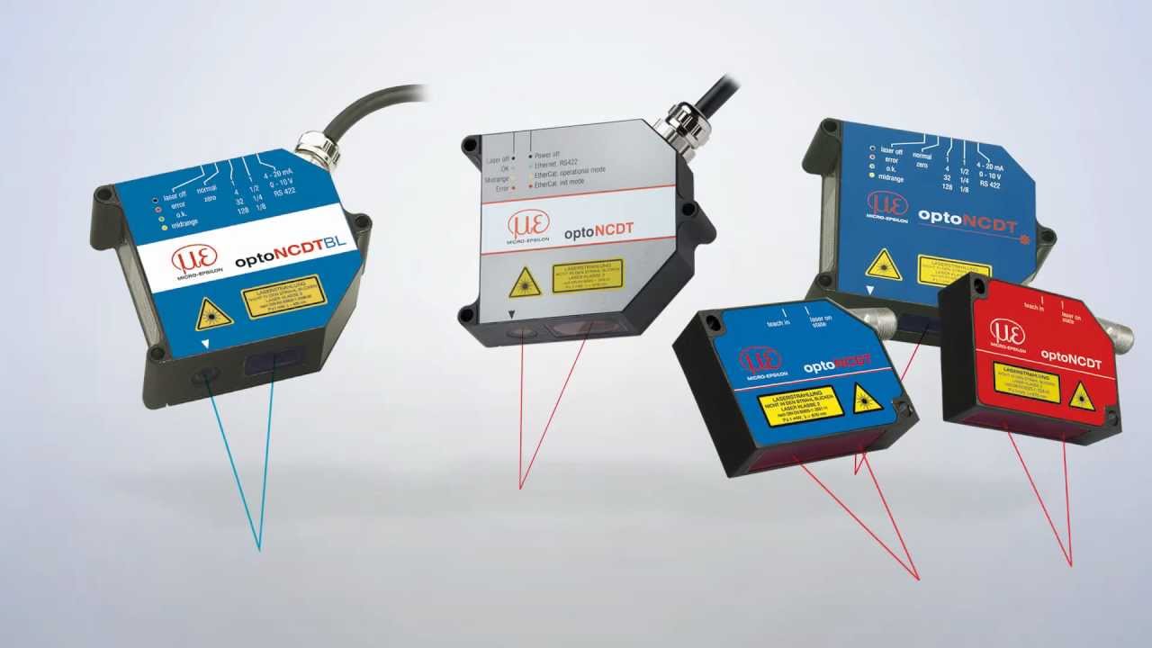 Laser triangulation - operating principle