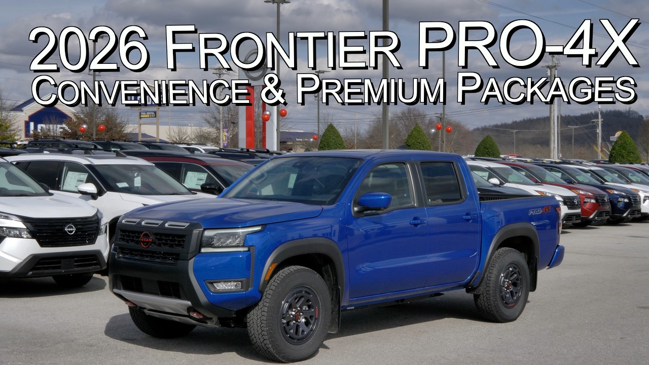 New 2026 Nissan Frontier PRO-4X Convenience & Premium Packages at Nissan of Cookeville