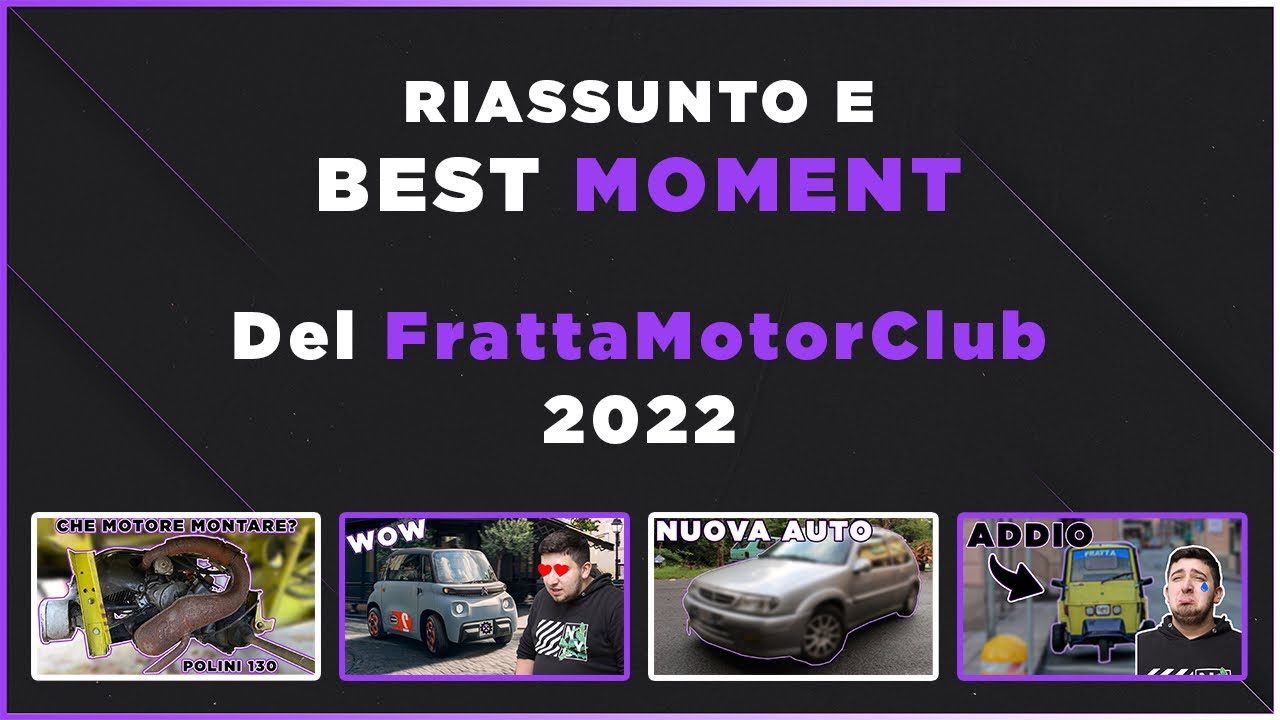 RIASSUNTO E BEST MOMENT DEL 2022 DEL FRATTAMOTORCLUB!!