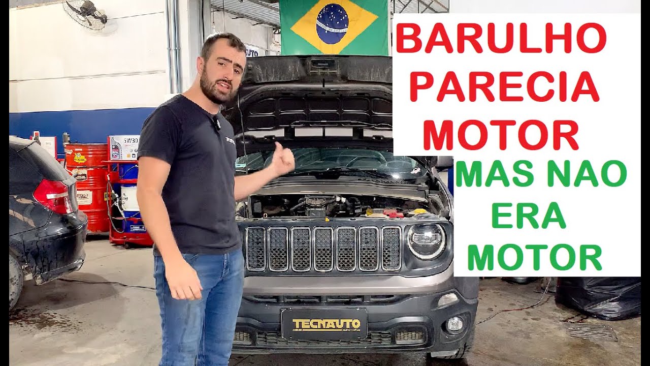 Jeep Renegade, Compass, Toro barulho parecido com barulho de motor