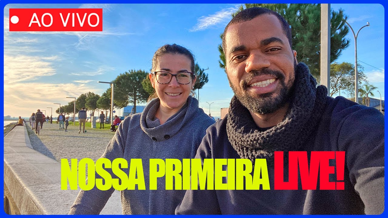 [LIVE] - ANDANDO PELO CENTRO DO MONTIJO E FRENTE RIBEIRINHA 🔴