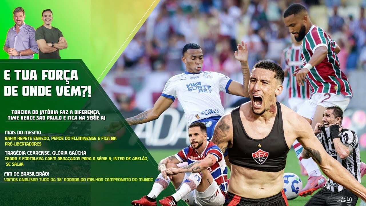 BAR FC LIVE #175 - VIT&Oacute;RIA SE SALVA NA &Uacute;LTIMA RODADA E BAHIA FICA COM PR&Eacute;-LIBERTADORES