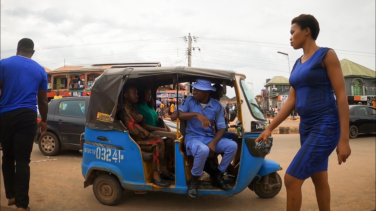 Uncensored Street Scenes in Asaba, Nigeria
