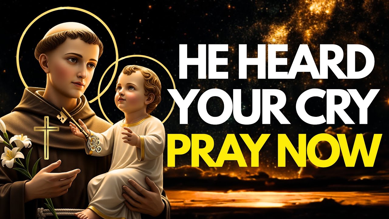 Powerful Miracle Prayer to Saint Anthony (NOW) — When Everything Feels Impossible