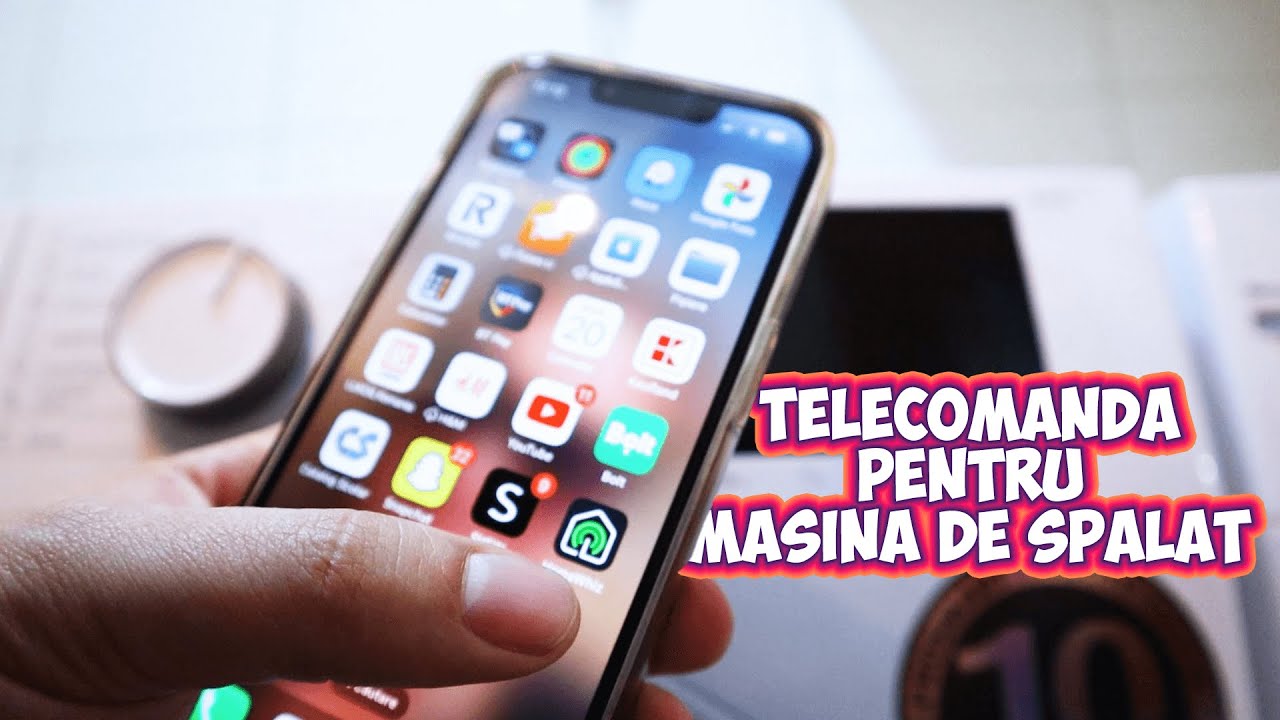 Cum folosim telefonul ca telecomanda pentru masina de spalat BEKO