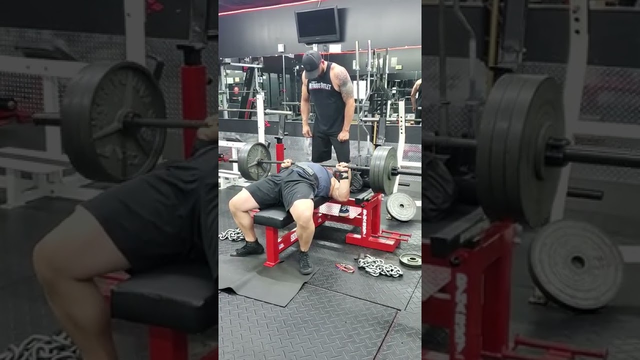 320 x 5 Pause Bench - 3rd/final set of 5