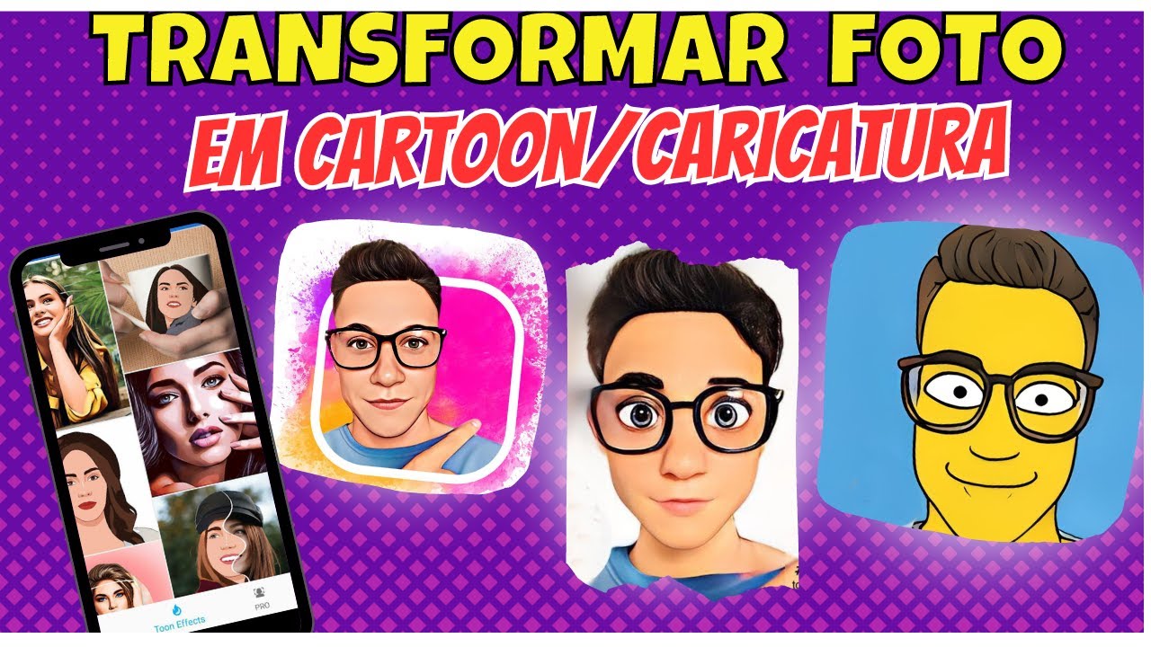 [ EXCLUSIVO] Melhor Aplicativo para Transformar foto em Desenho/Caricatura 2023