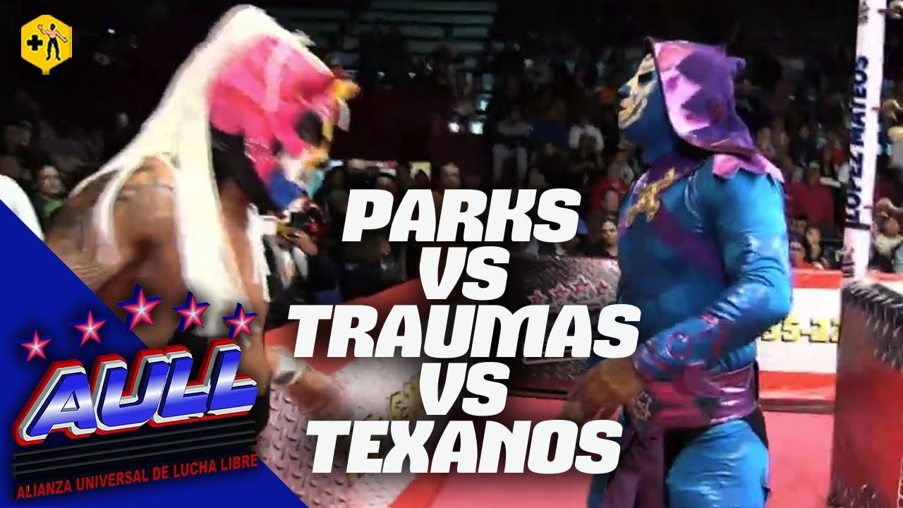 Campeonato Parejas AULL: LAS PARKS (C) vs Los Hermanos Traumas vs La Sangre Texana | Lucha completa