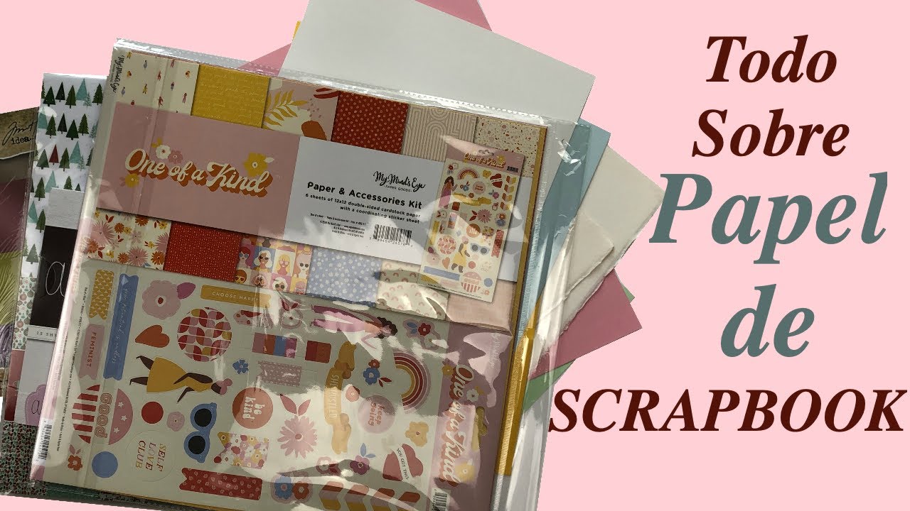SCRAPBOOK desde Cero |Sobre el Papel | IMPRESCINDIBLES en scrapbooking