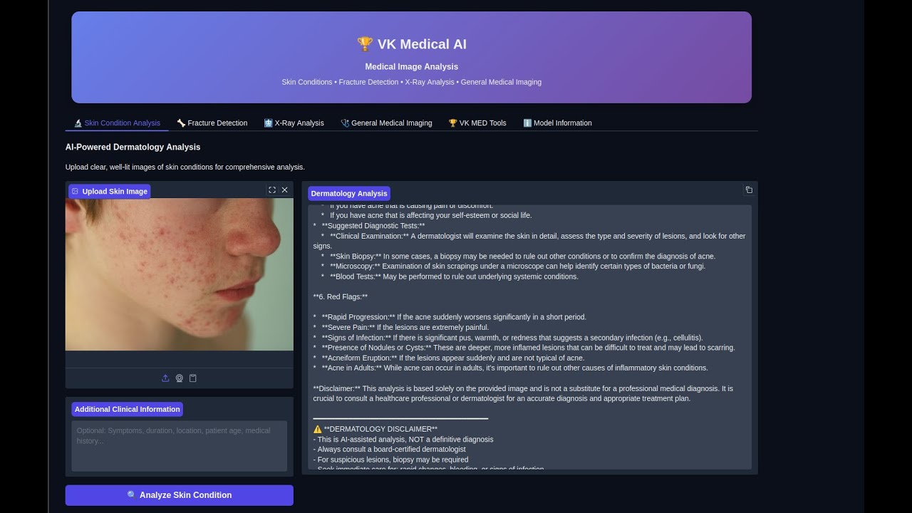 VK MEDICAL AI USING GOOGLE MEDGEMMA