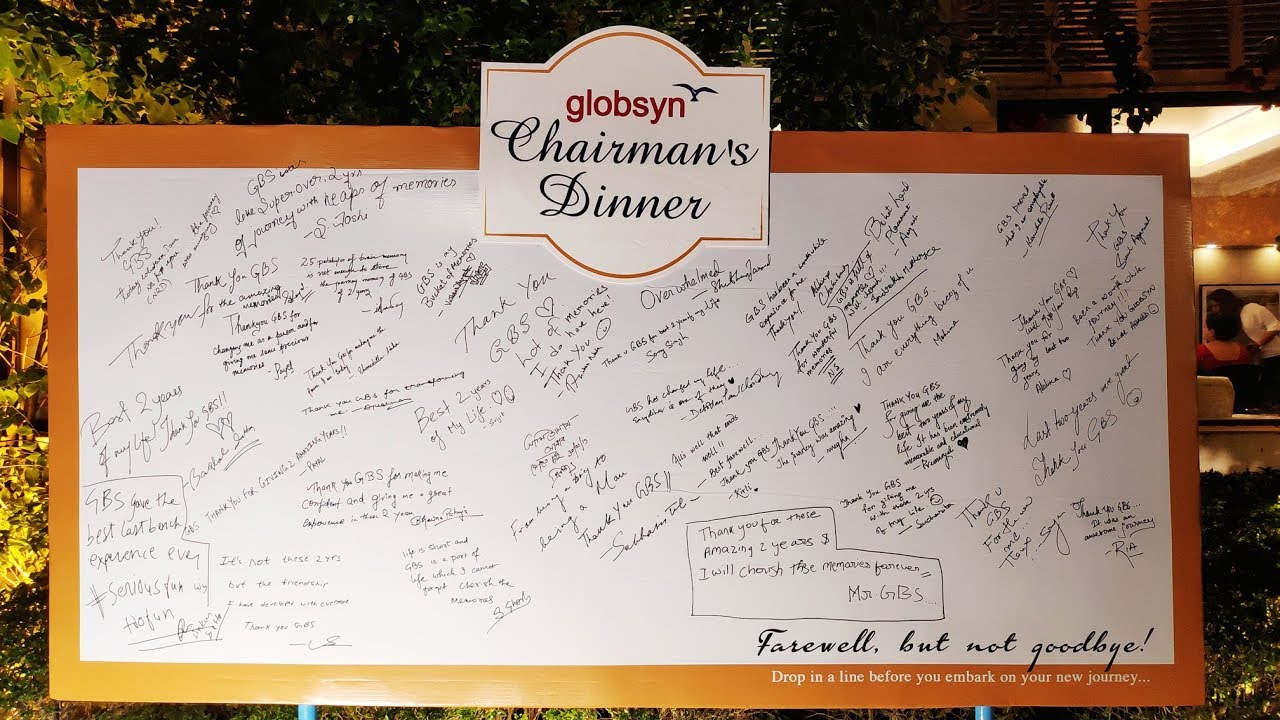 Globsyn Business School - Chairman's Dinner