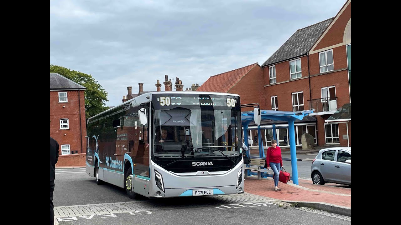PC Coaches PC71PCC on a service 50 to Lincoln