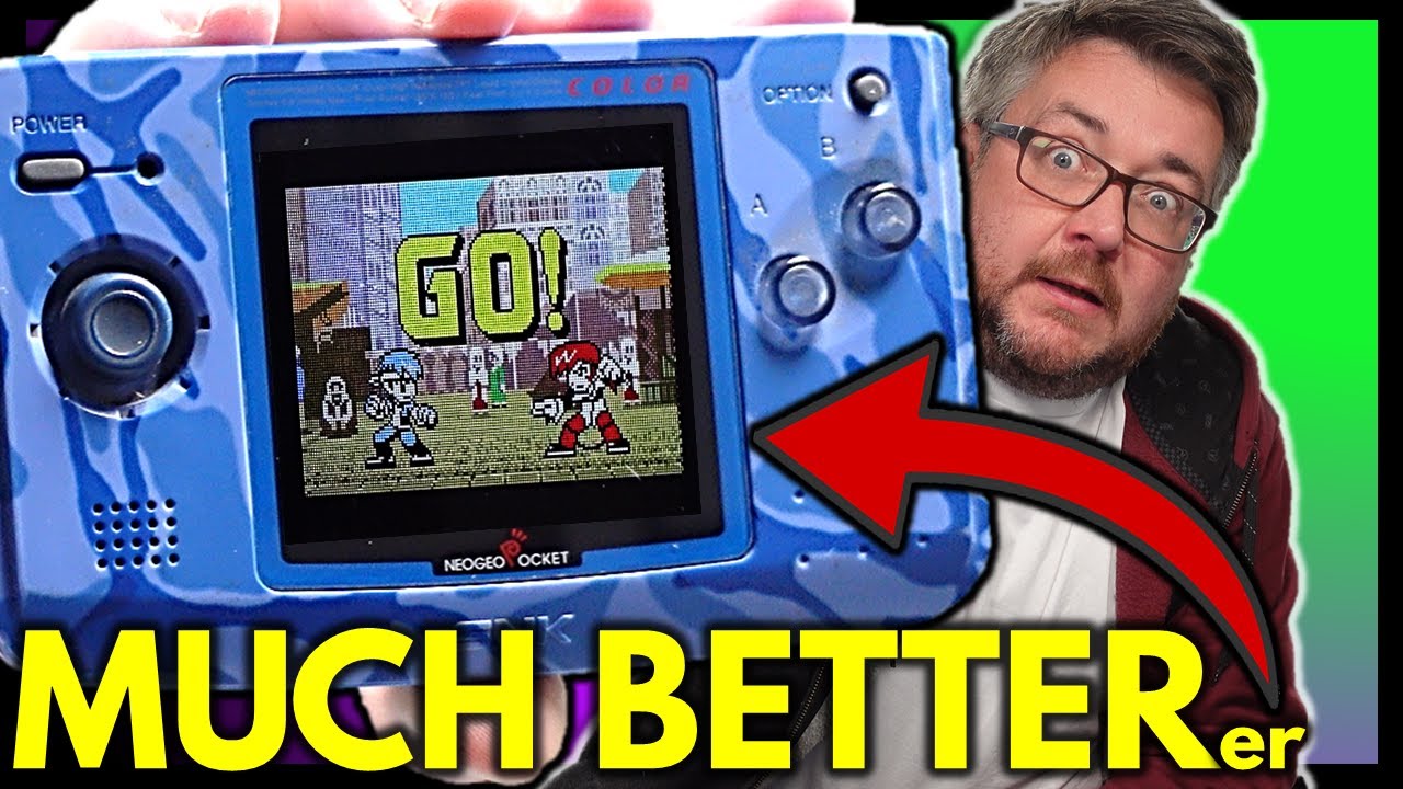 Я установил на свой NEO GEO Pocket Color новый экран и всё такое