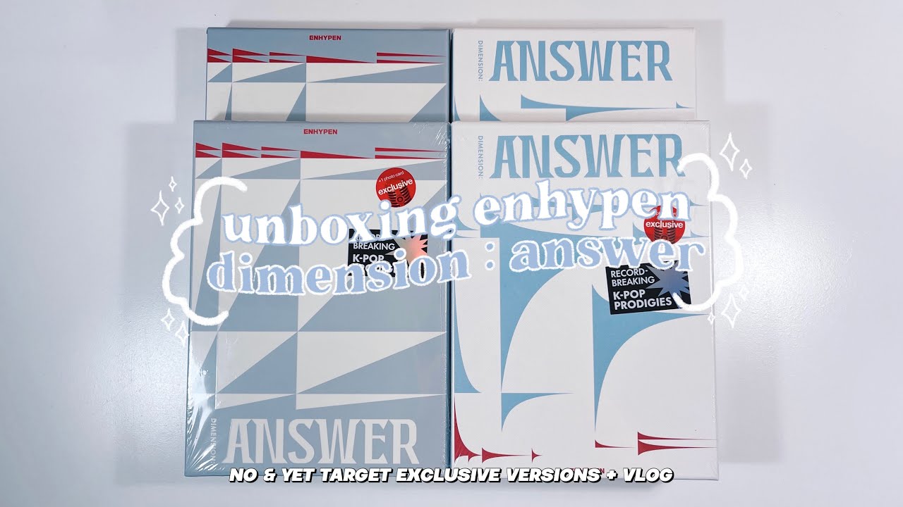 unboxing enhypen 