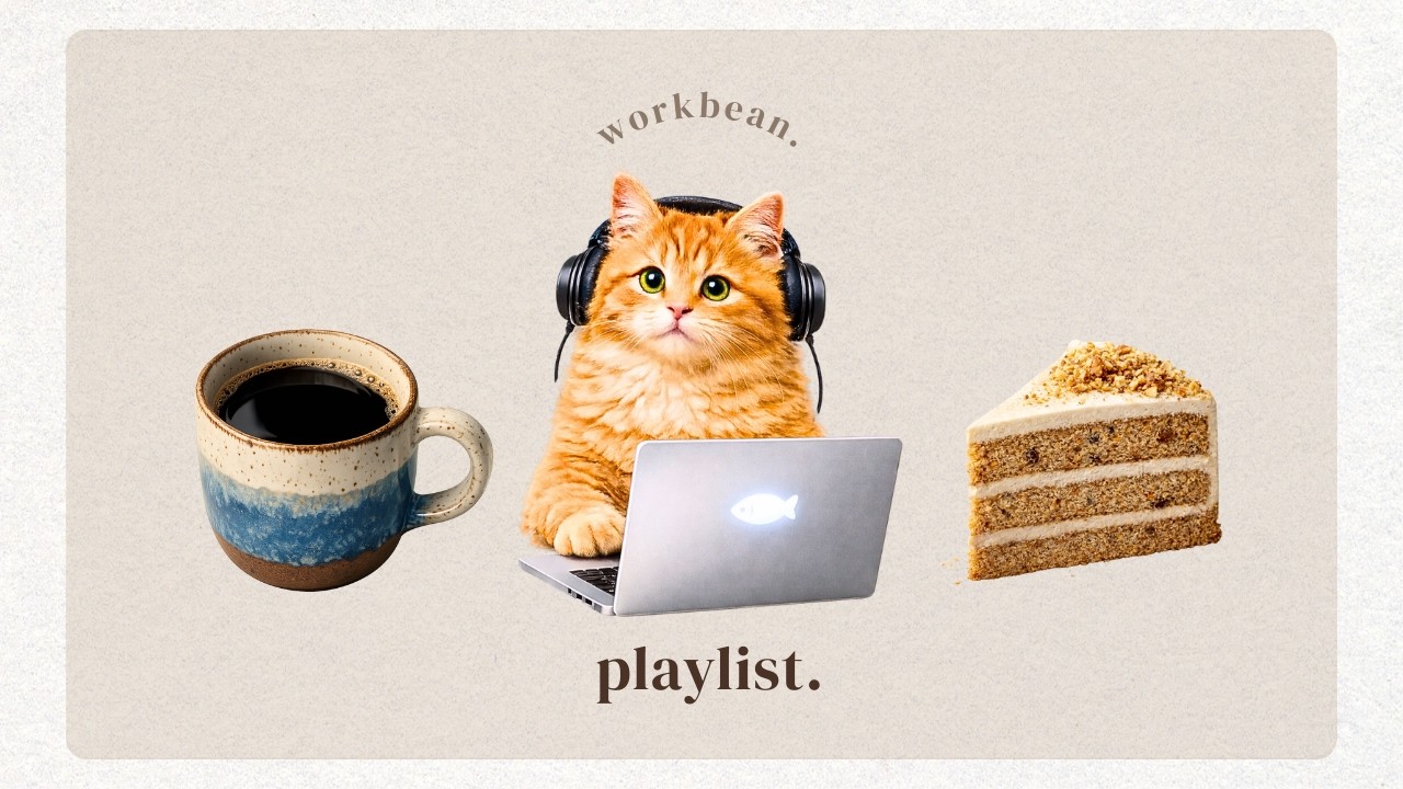Lofi beats for deep focus, study & work | Let’s build habit🐈🐾 (~4 hours)