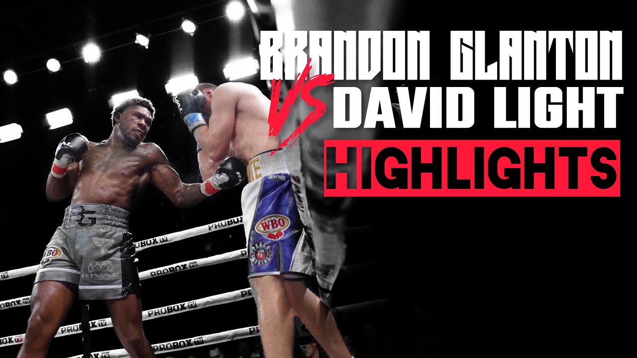 Brandon Glanton vs David Light | HIGHLIGHTS 